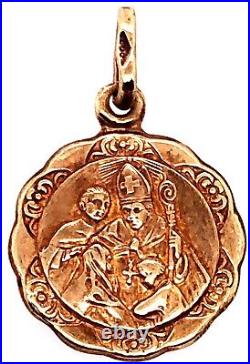 14 Karat Yellow Gold Religious Charm Pendant 101-1461