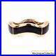 14k Yellow Gold Onyx Wave Band Men's Vintage Ring Size 13.2 Grams 12 1/2