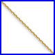 Avariah 14K Yellow Gold 1.05mm Diamond Cut Cable Chain 16