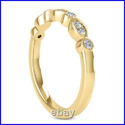 Halo Pave 2.23 Carat H VS1 Round Cut Natural Diamond Engagement Ring Yellow Gold