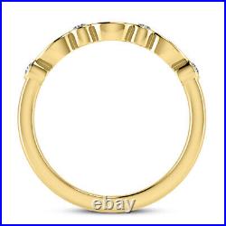Halo Wedding Set 2.86 Carat H VS2 Round Cut Diamond Engagement Ring Yellow Gold